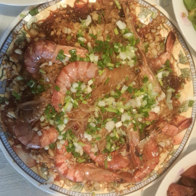 蒜蓉粉丝蒸大虾