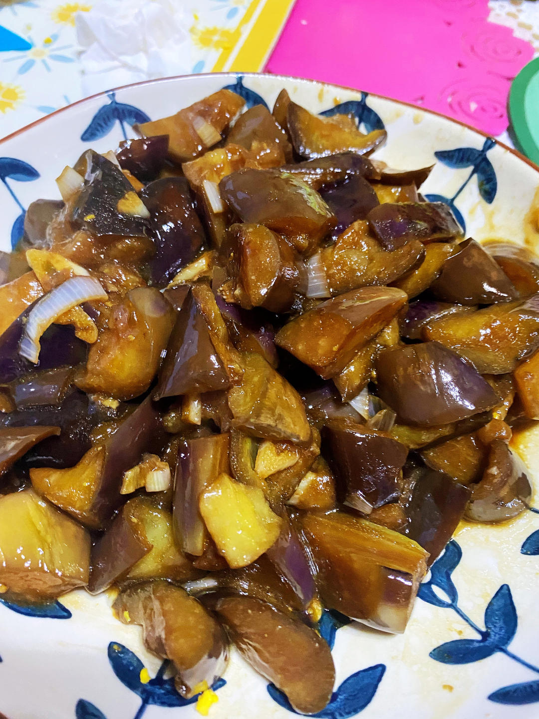 无敌好吃🔥巨下饭的糖醋茄子盖饭😋