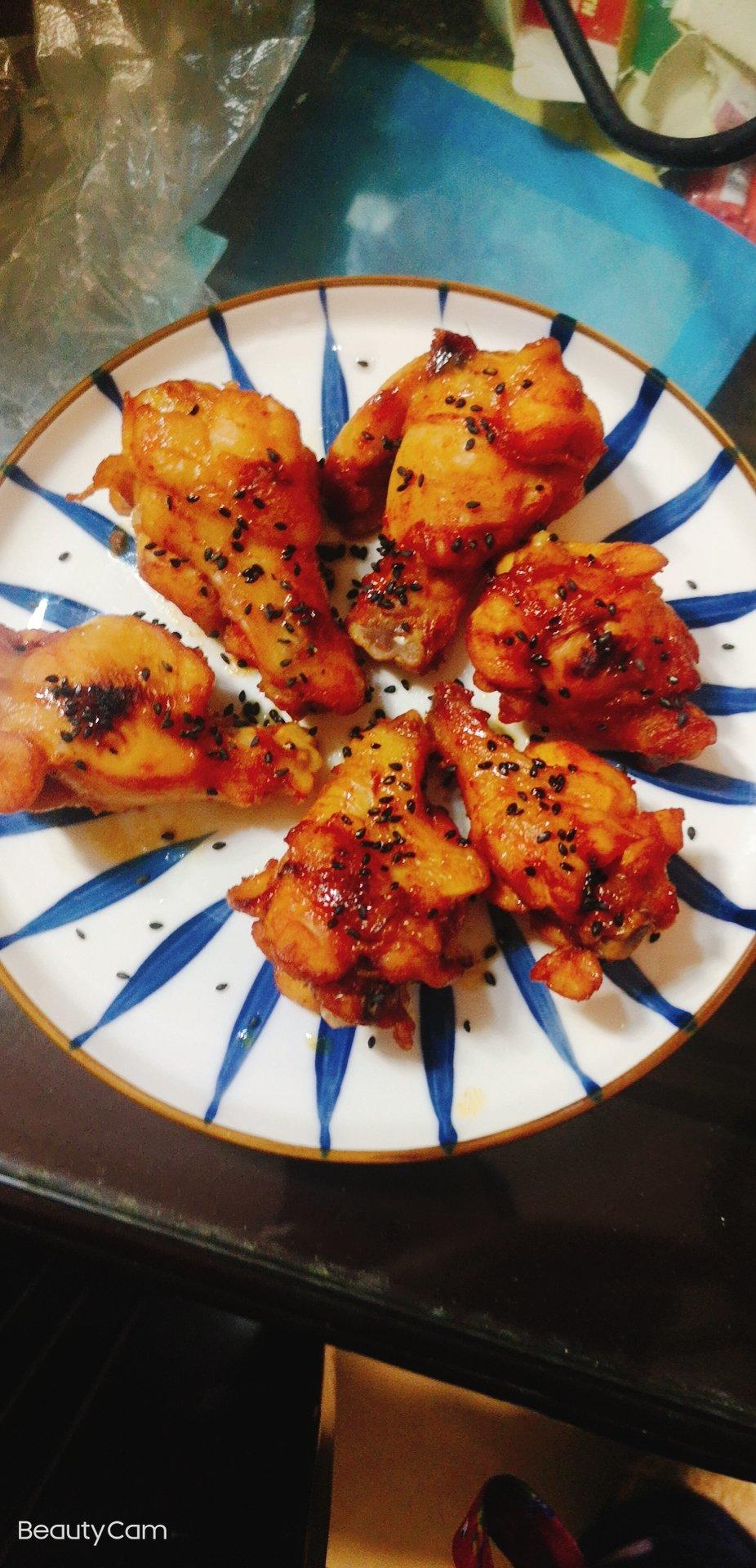 烤箱版奥尔良烤鸡翅根