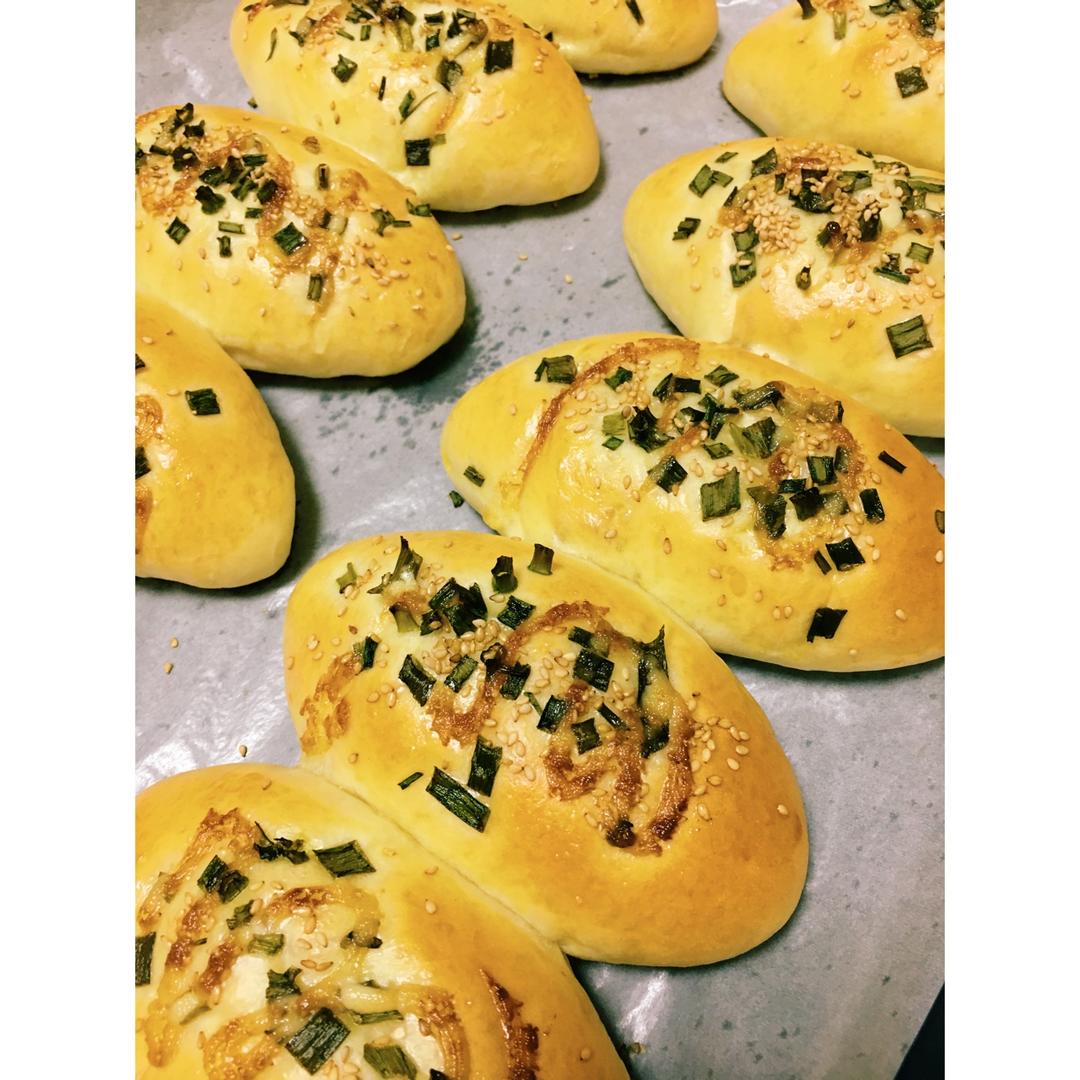 肉松沙拉酱面包（65度汤种）