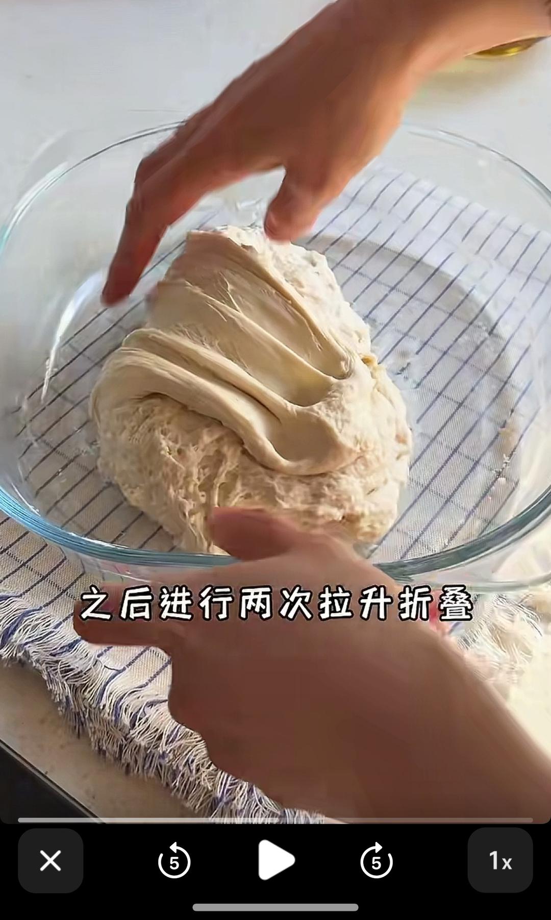 纯奶手撕吐司的做法 步骤1