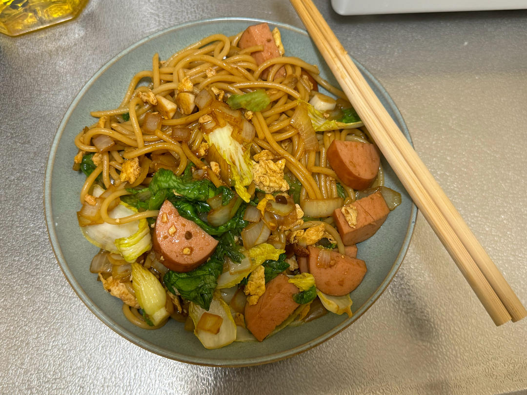 🍜最简单最好吃的家常炒面