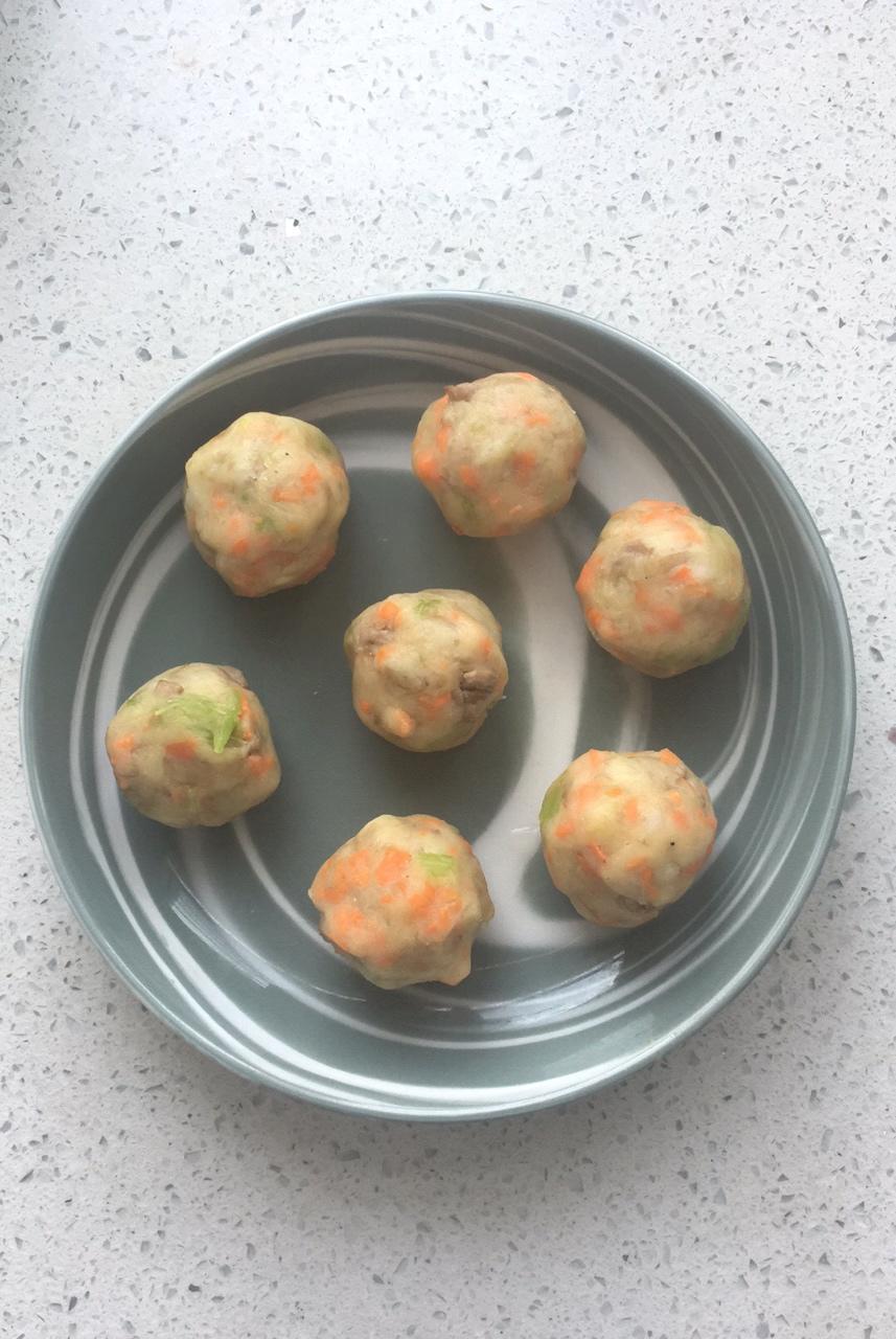 快手菜，土豆小丸子