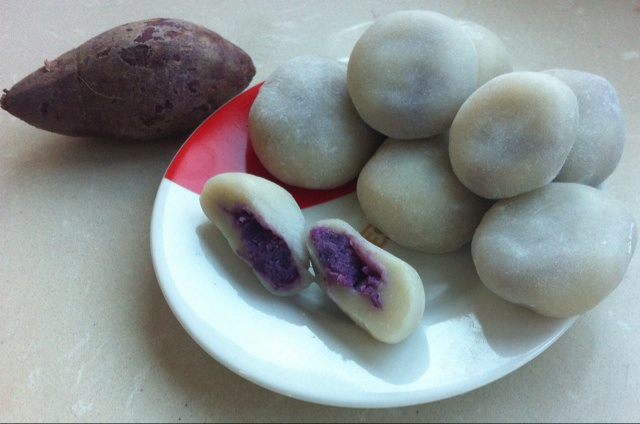 紫薯大福
