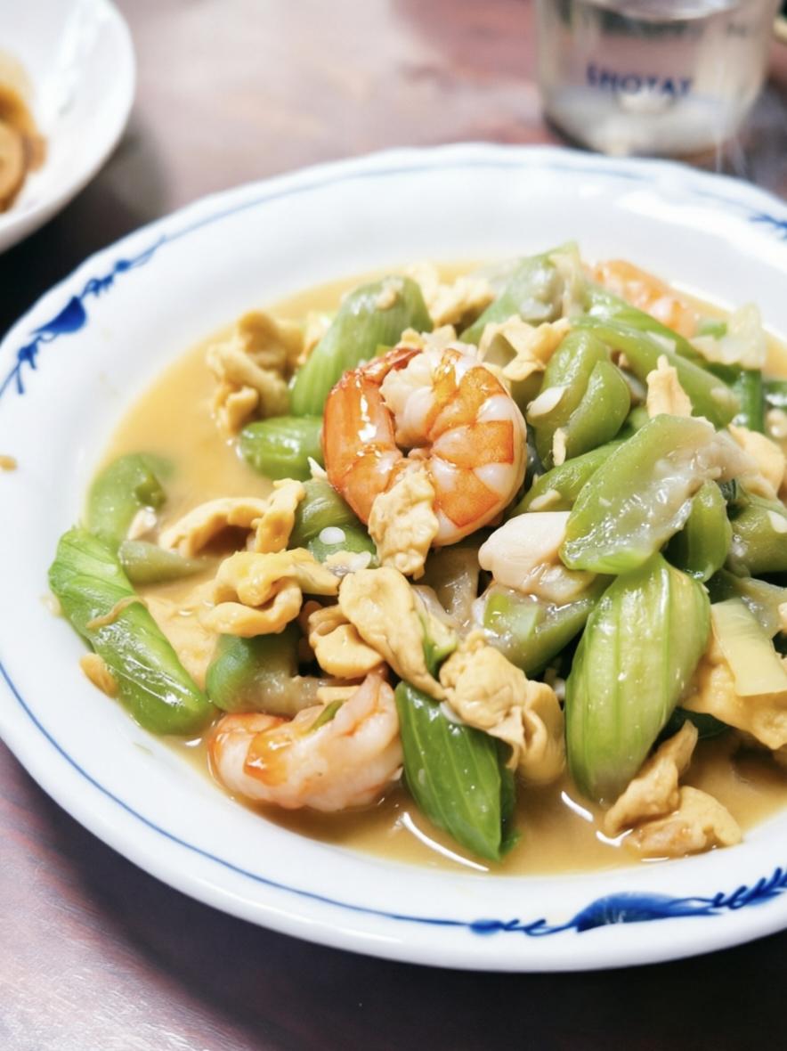 下饭菜——丝瓜虾仁炒蛋