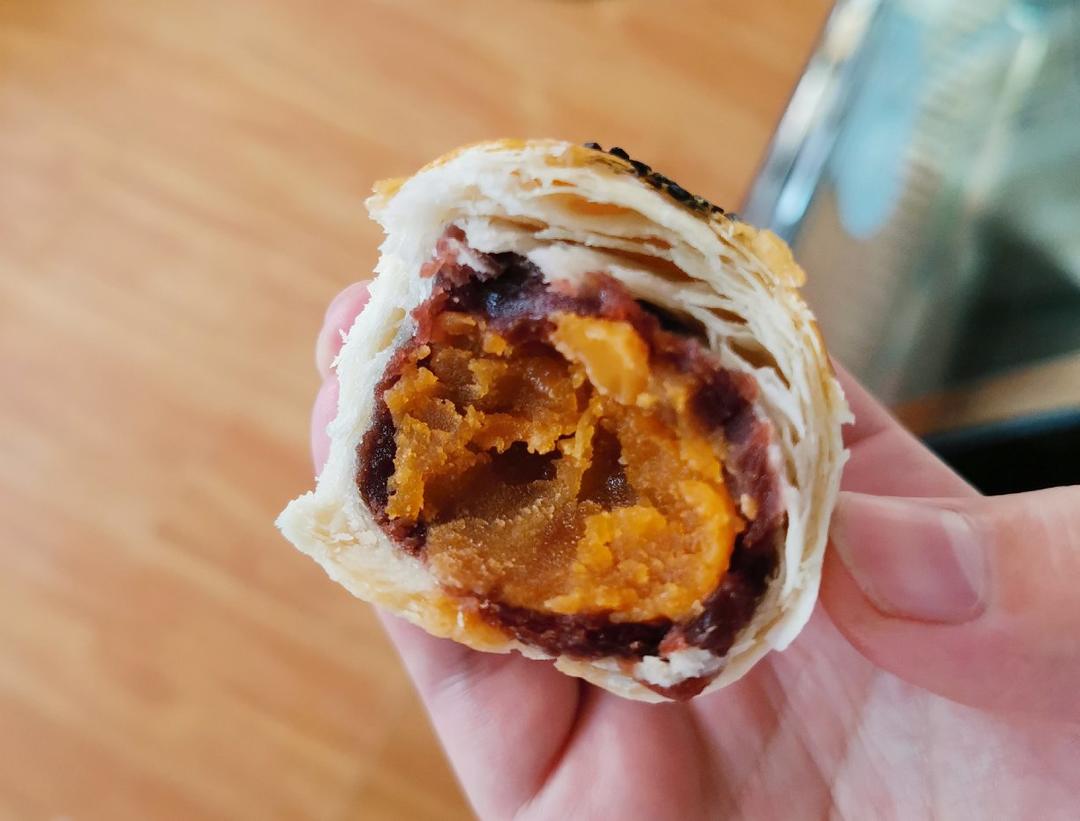 蛋黄酥～老婆饼～超详细步骤图