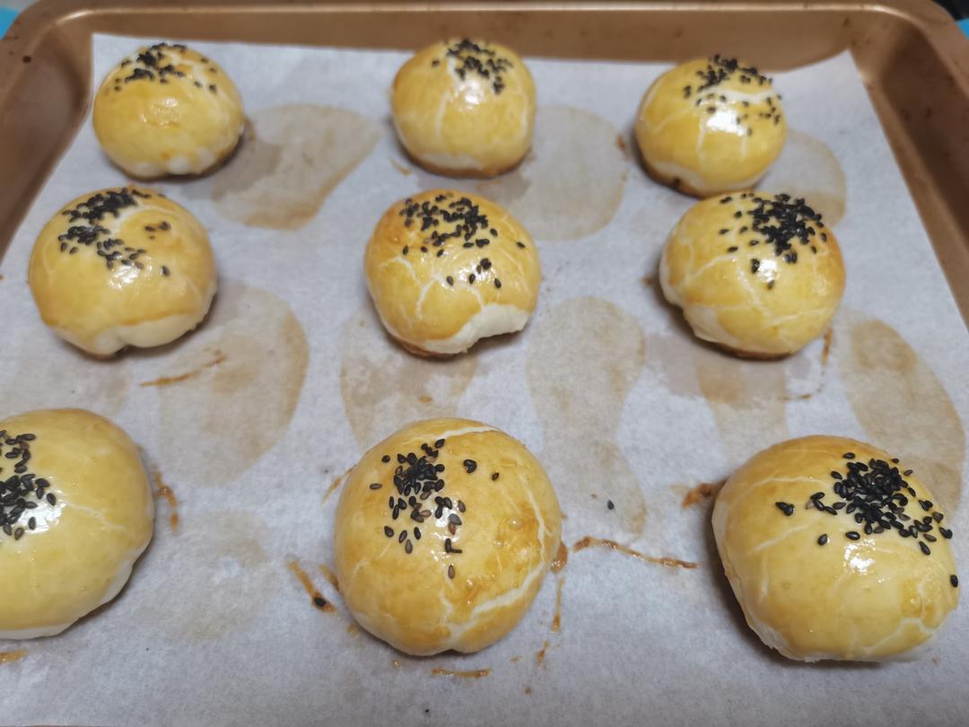 红豆酥（酥皮红豆饼）❗️0失败的红豆一口酥❗️