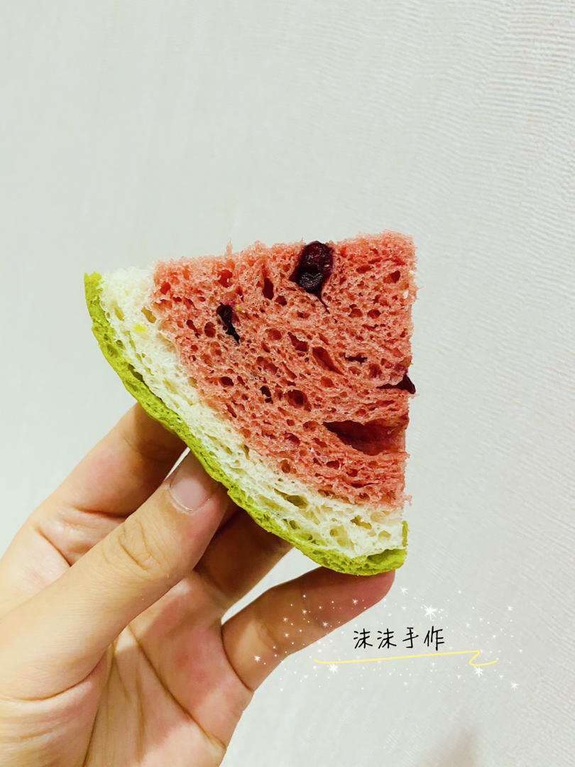 西瓜插画吐司