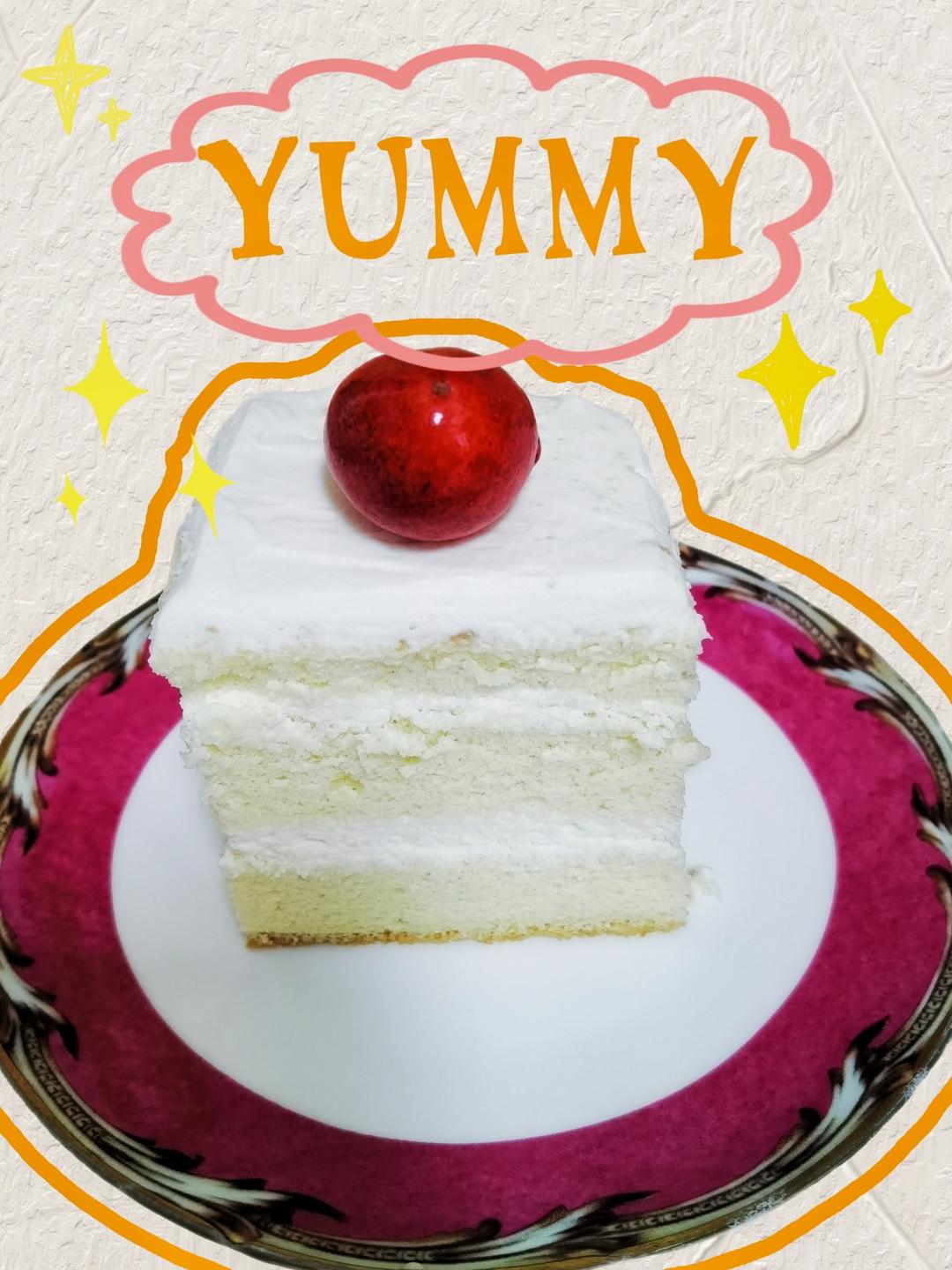 6寸基础戚风（蛋糕胚）