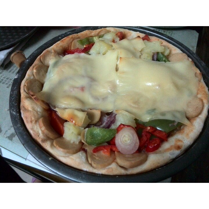 不用酵母的披萨底 No Yeast Pizza Dough