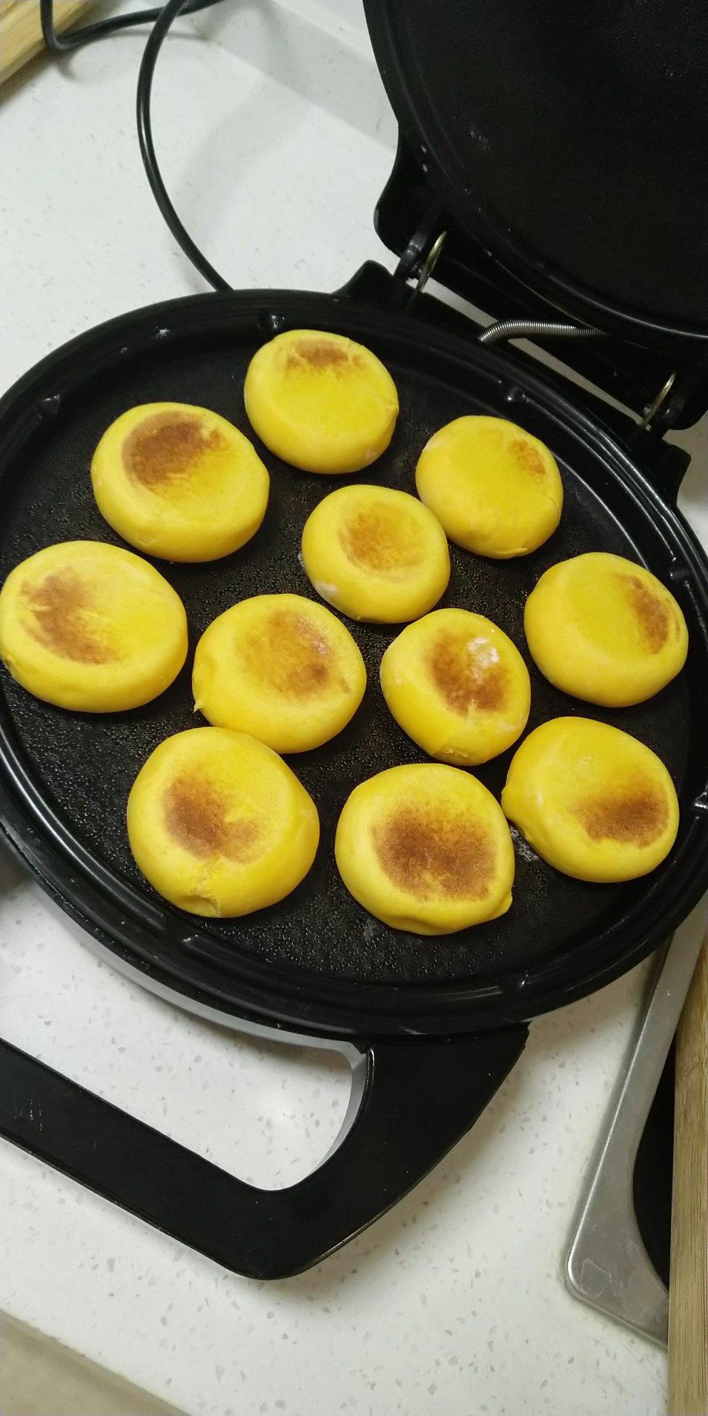 堂妈小厨——发面南瓜饼