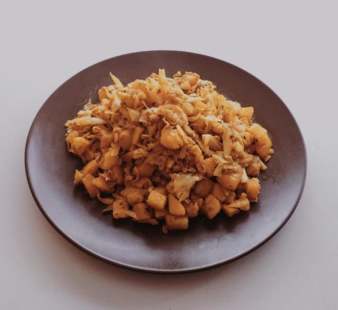 印度式土豆炒包菜Sabji的做法