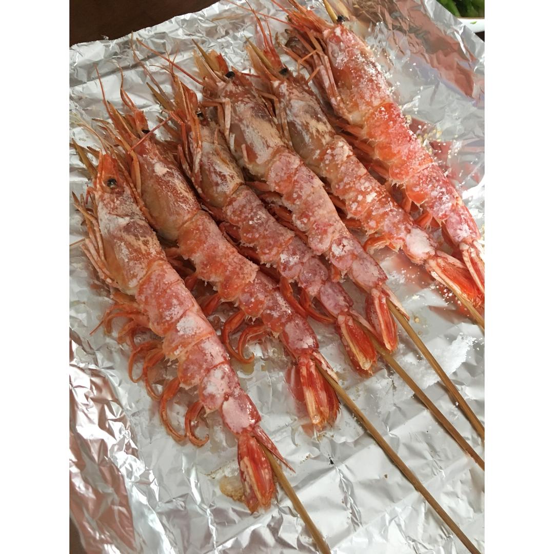 盐烤大虾