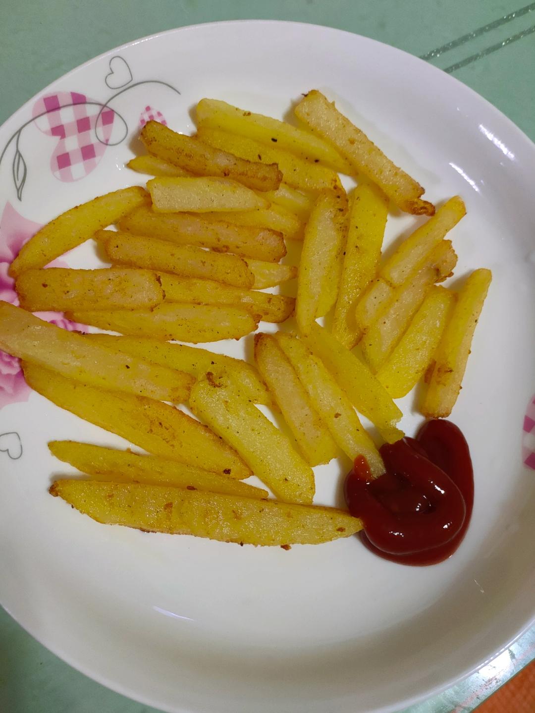 不用冰箱的炸土豆条