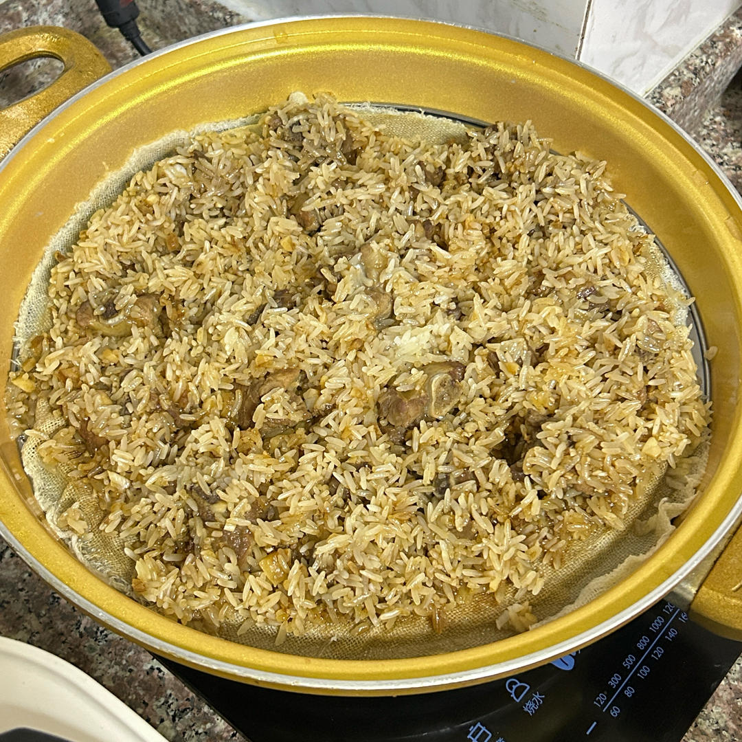 家庭版糯米蒸排骨