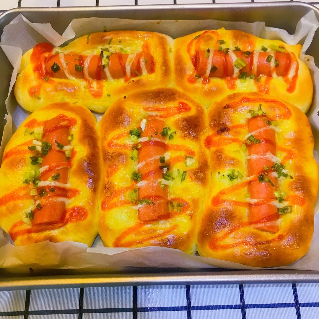 香葱火腿肠仔面包「7个」