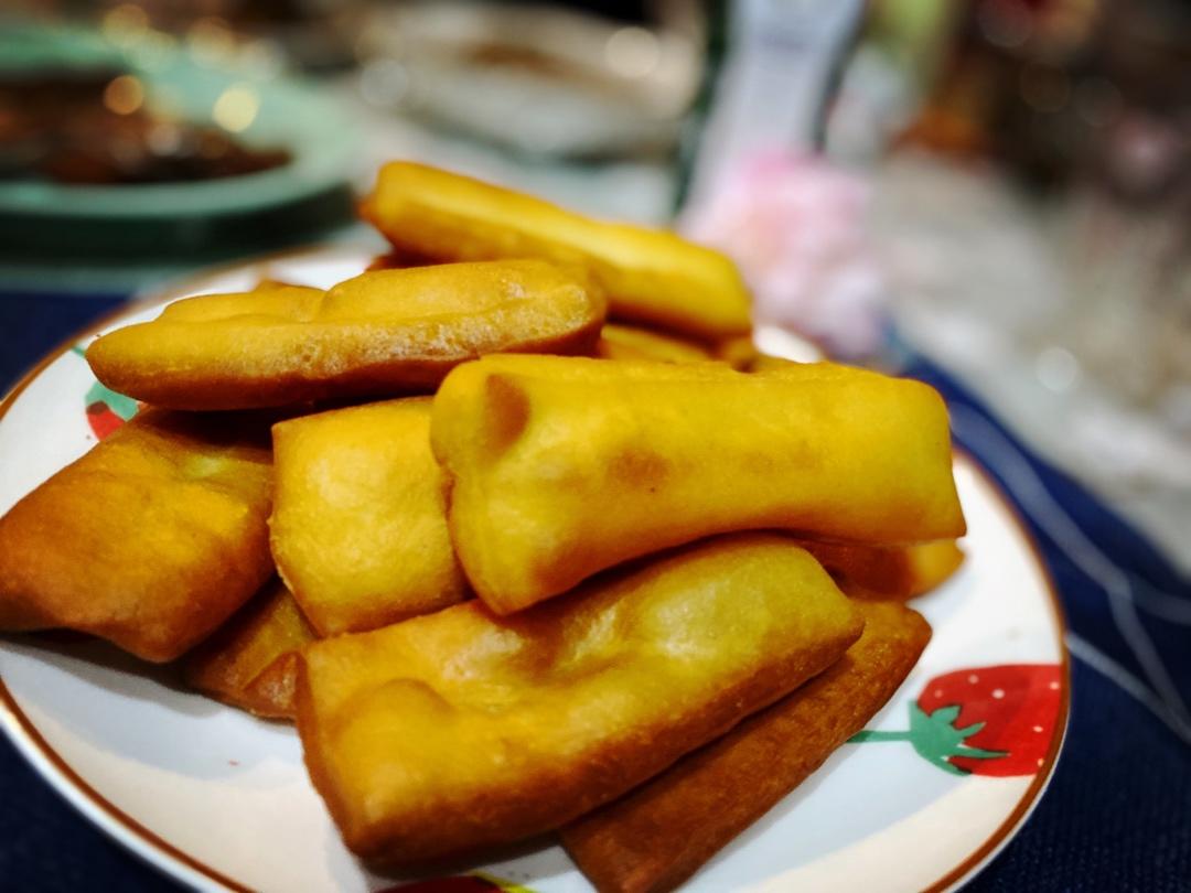 炒鸡简单的炸油条
