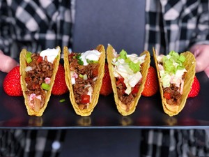经典墨西哥牛肉塔可Taco Tuesday٩˃̶͈̀௰˂̶͈́و｜夏日轻食#Healthymeals#的做法 步骤11