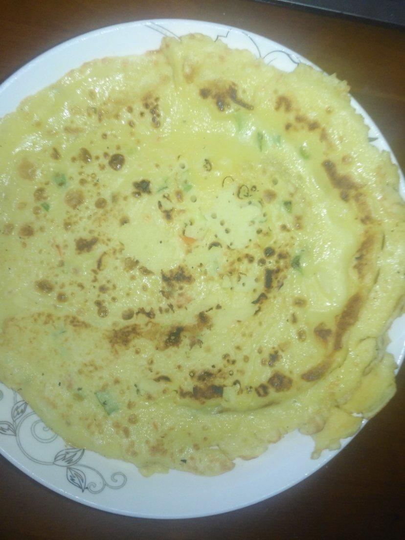 葱花鸡蛋饼