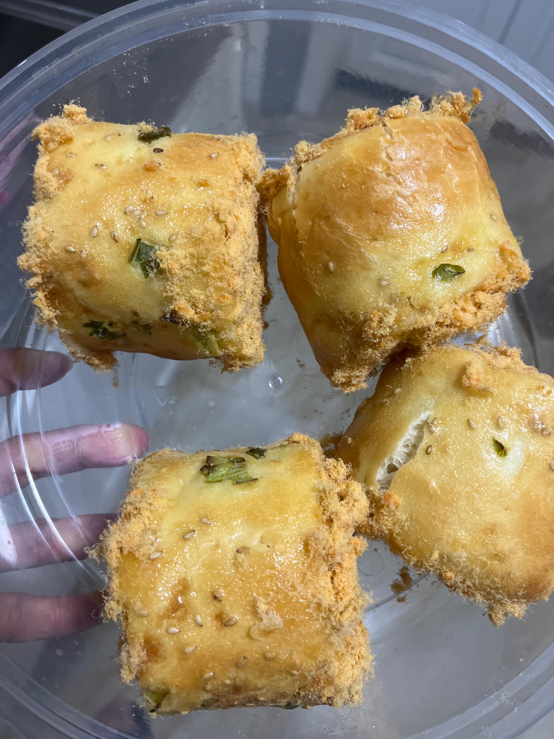 肉松面包卷