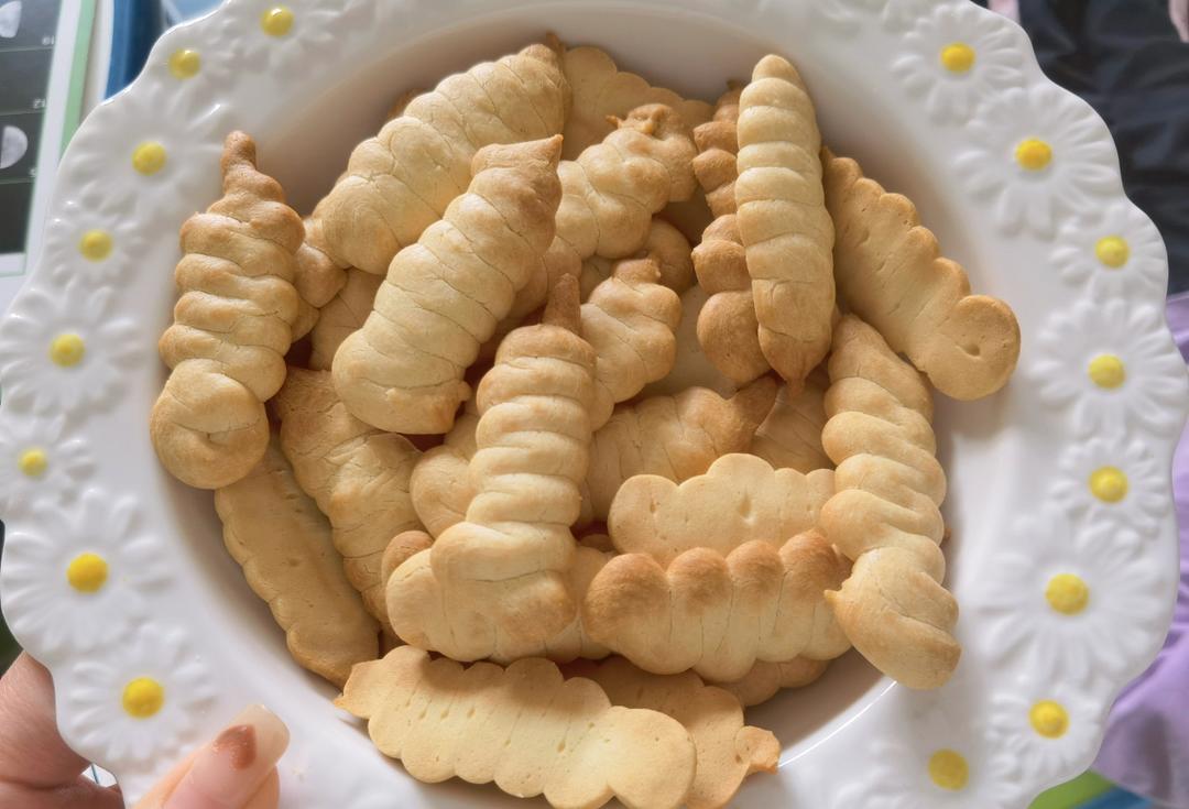 简单超快手自制宝宝零食饼干