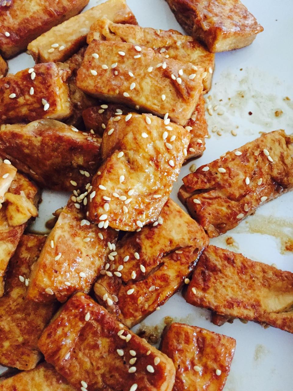 蚝油煎豆腐