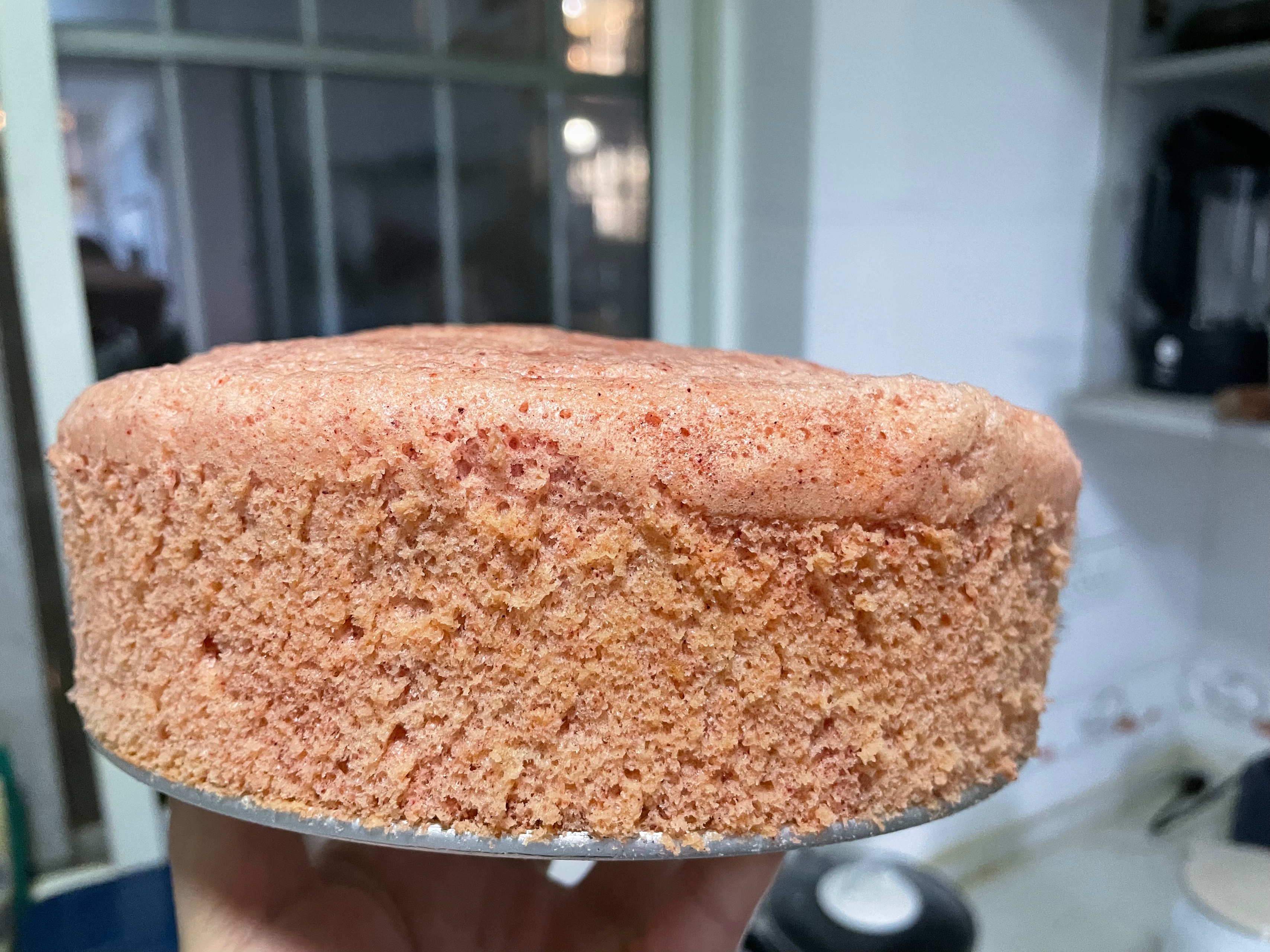 奶油水果蛋糕，蒸蛋糕八寸红曲米粉的做法 步骤1