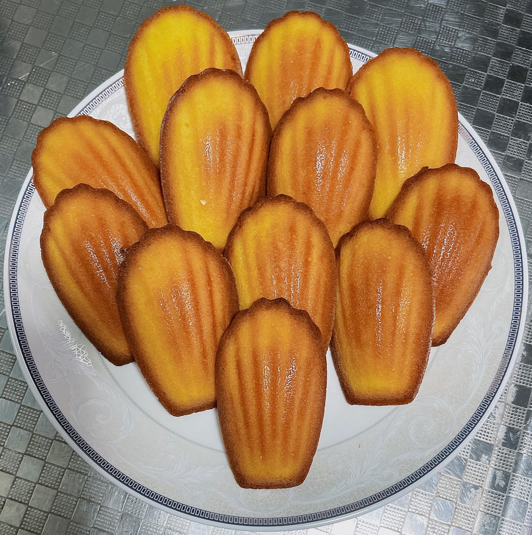 【迷彩玛德琳】网红玛德琳升级版！蛋黄+抹茶+巧克力这是什么神仙组合？