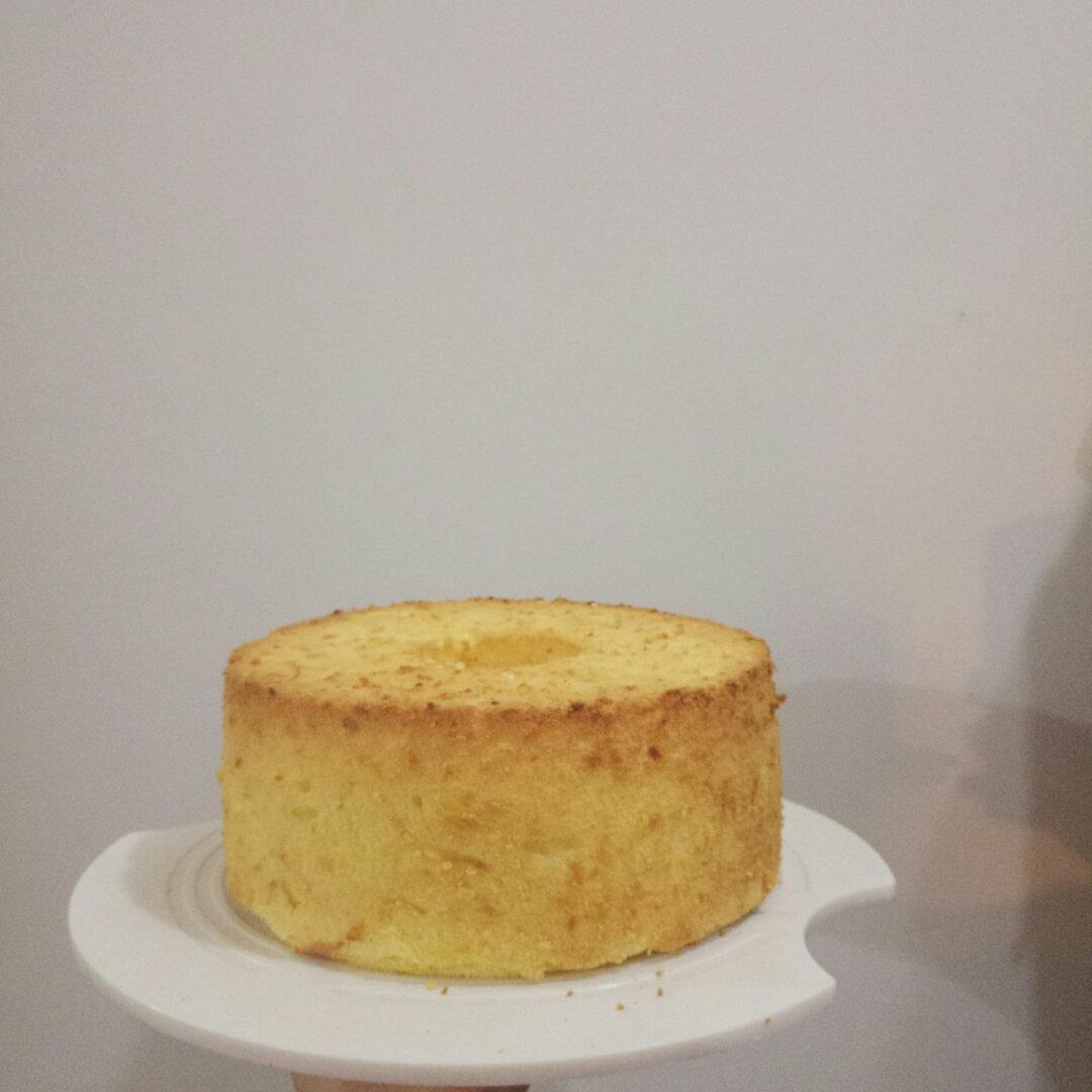 一整个橙子的戚风蛋糕（17cm烟囱模）