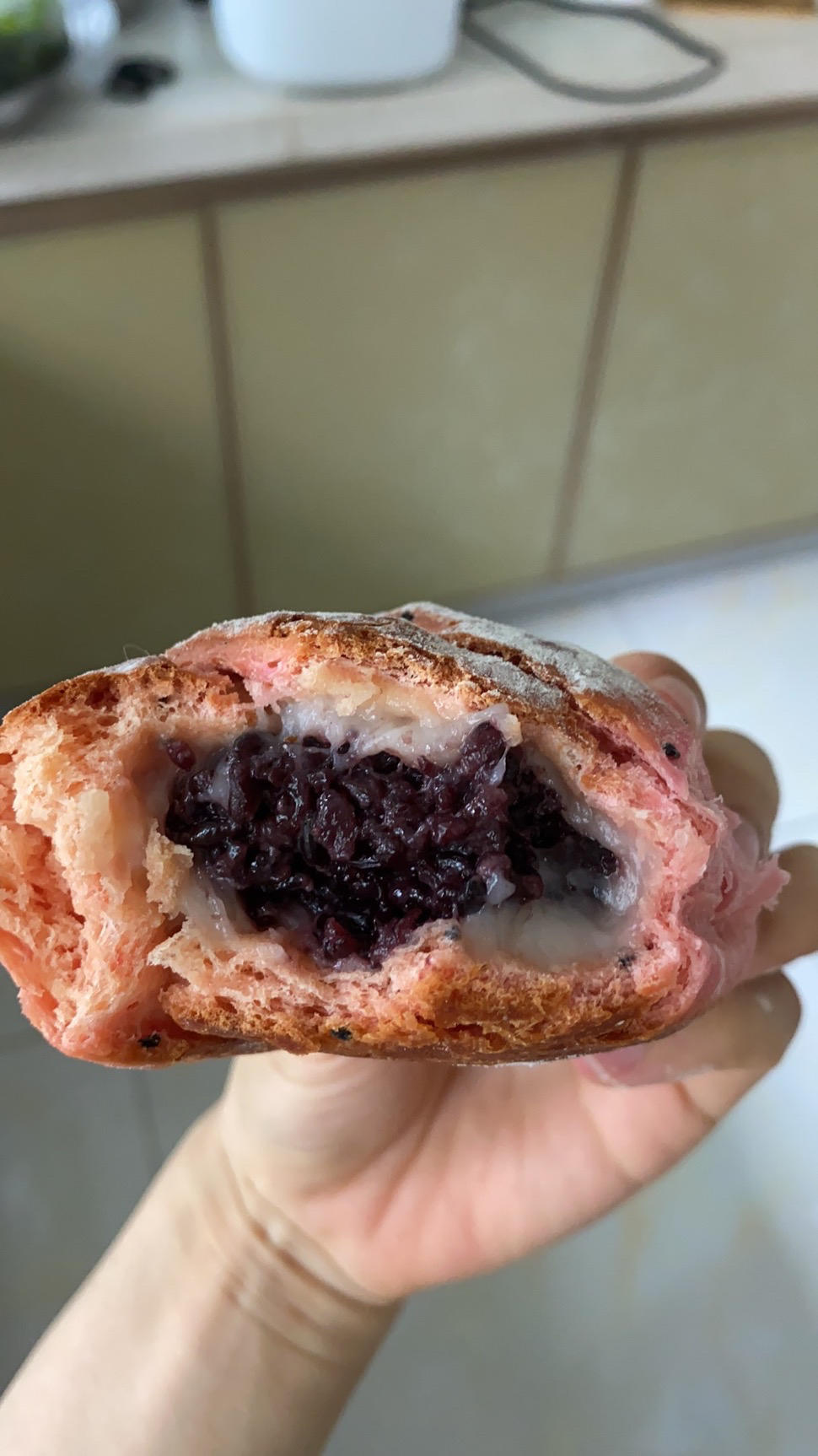酸奶麻薯蔓越莓软欧