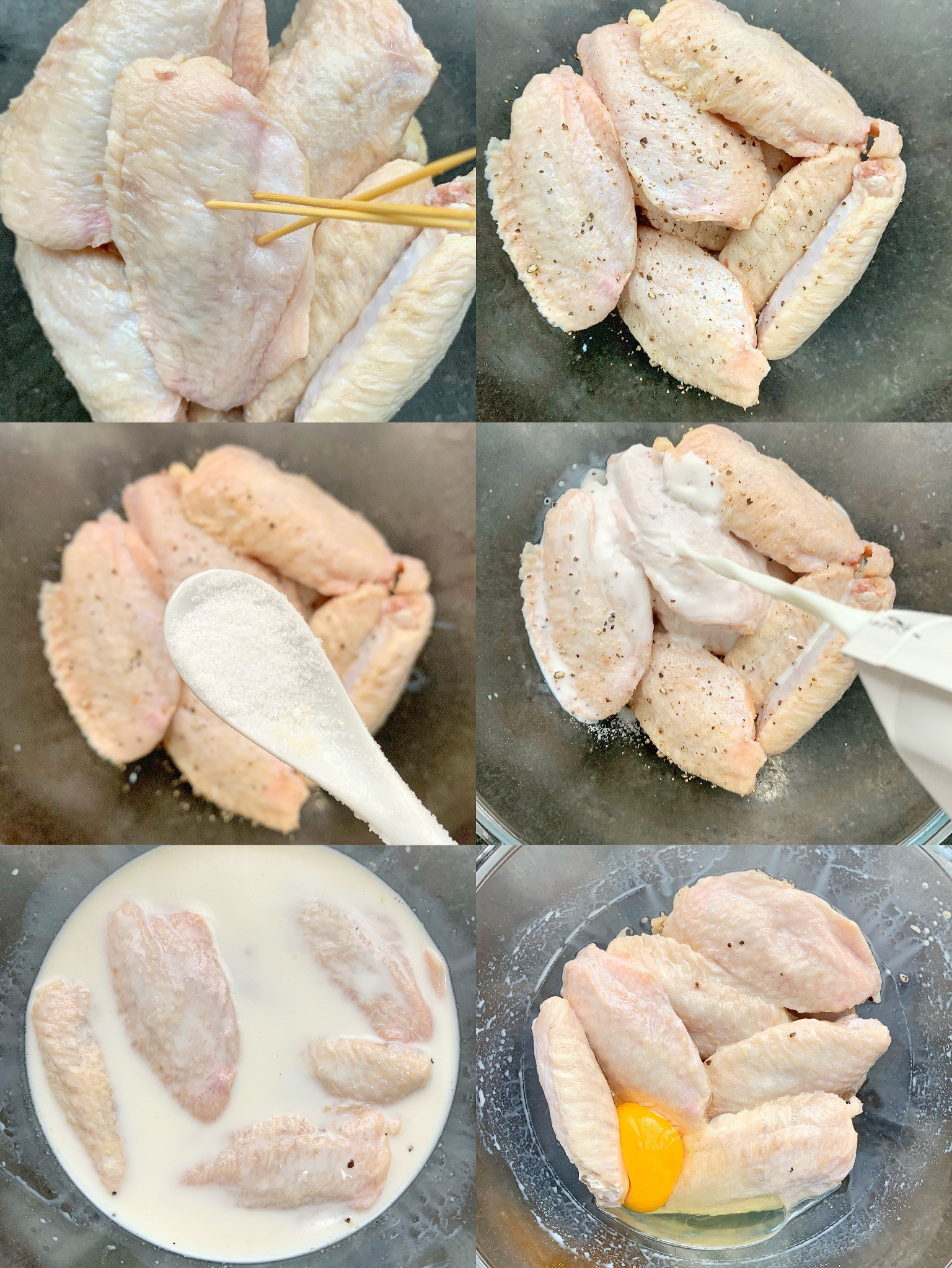 黄油鸡翅的做法 步骤1