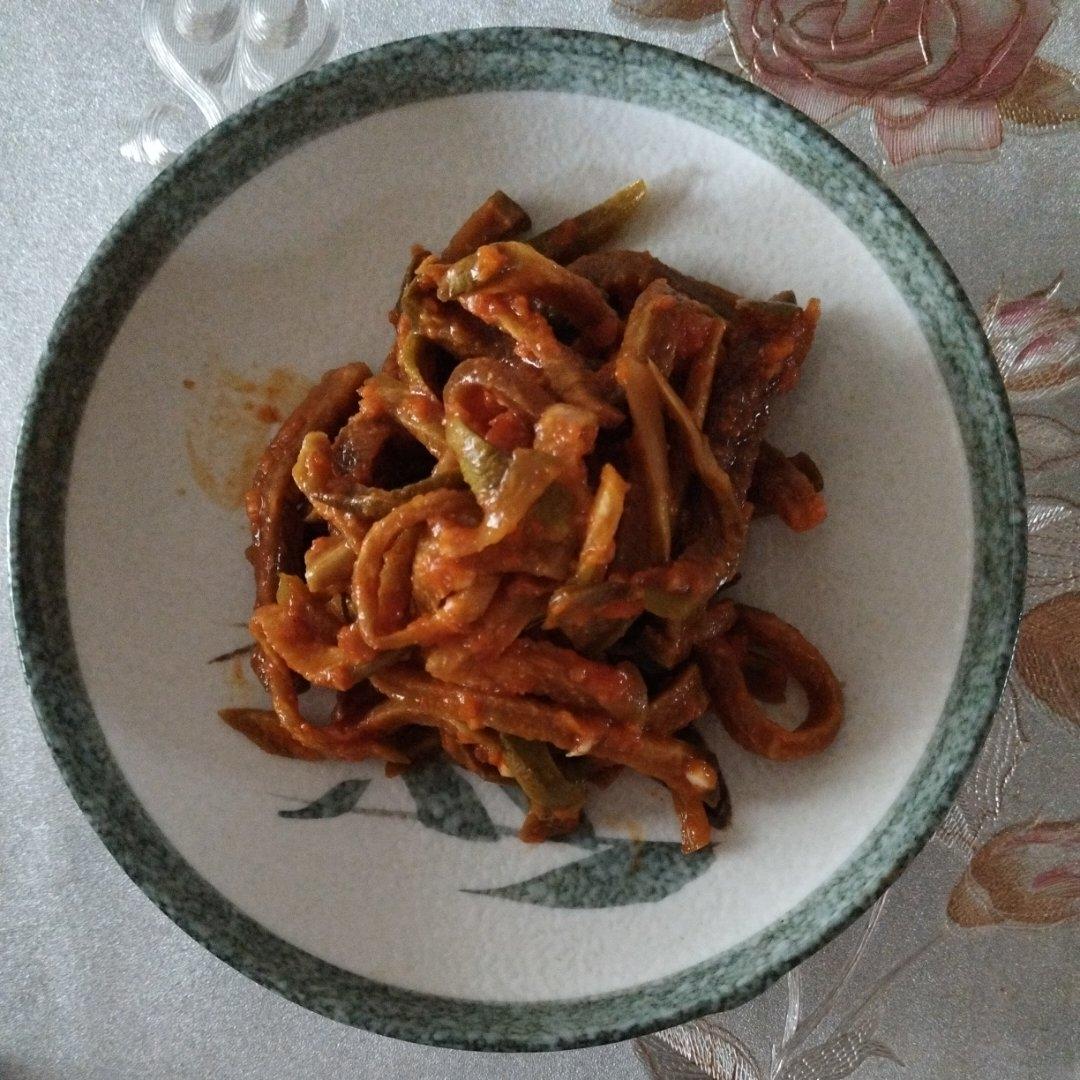 青萝卜干咸菜（朝鲜族特色下饭菜）