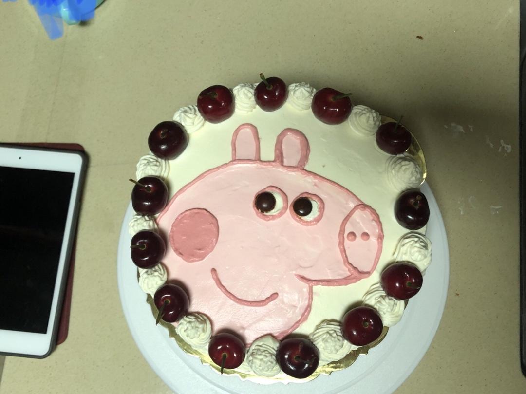 简单好做的8寸戚风蛋糕