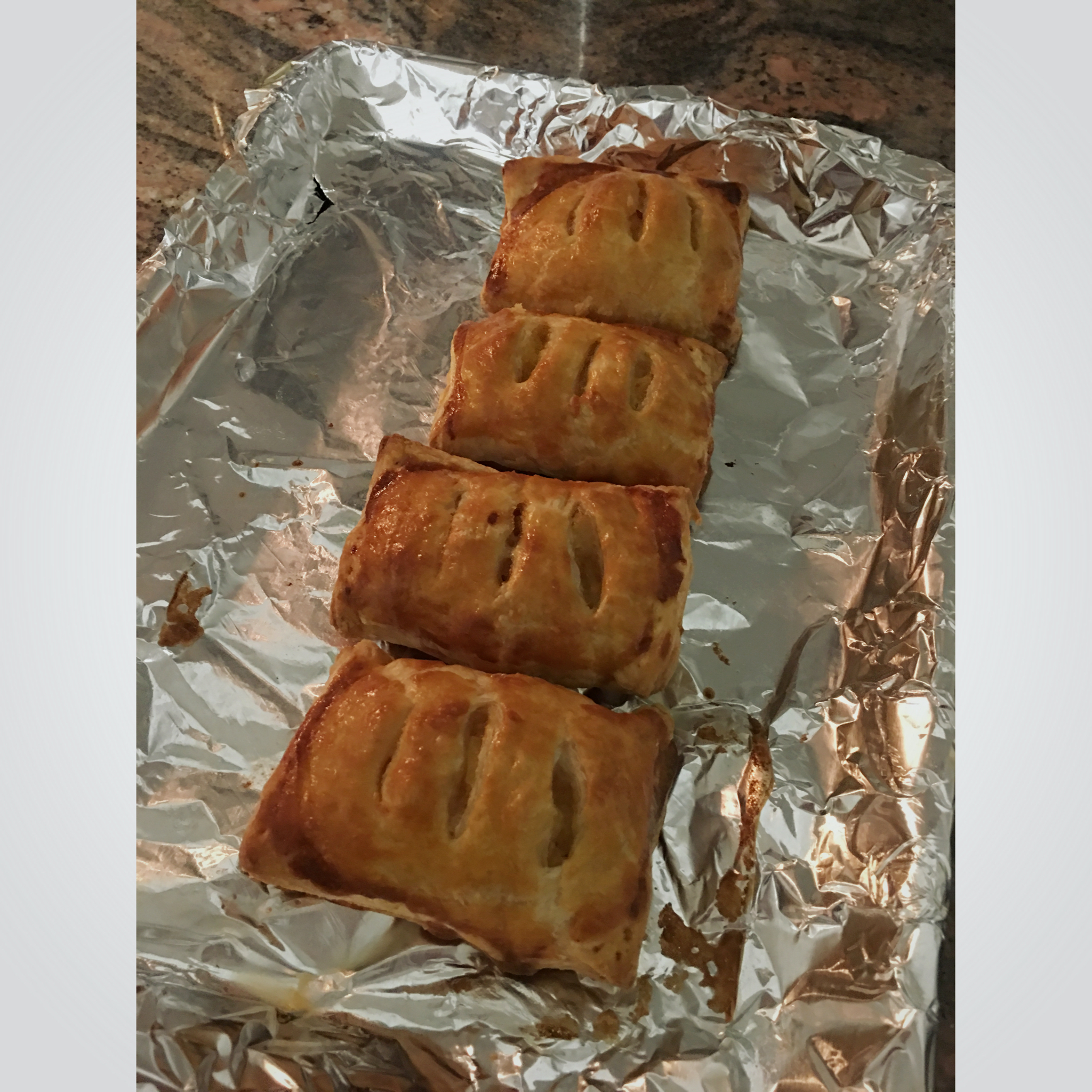 酥皮苹果派