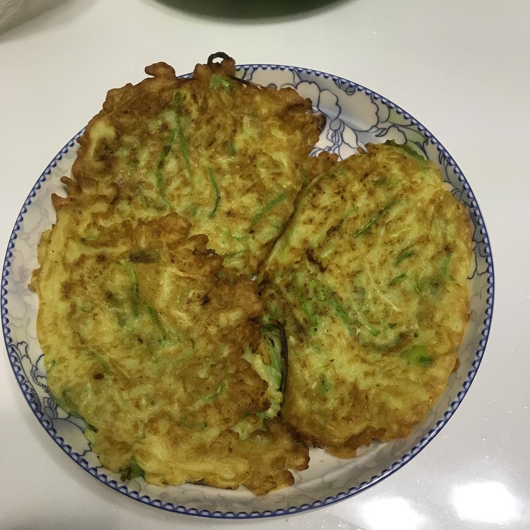堂妈的西葫芦鸡蛋饼