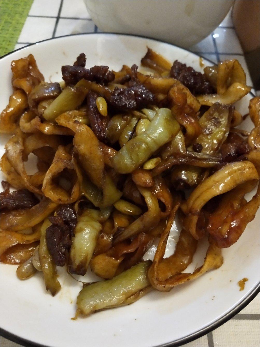 豆角焖面