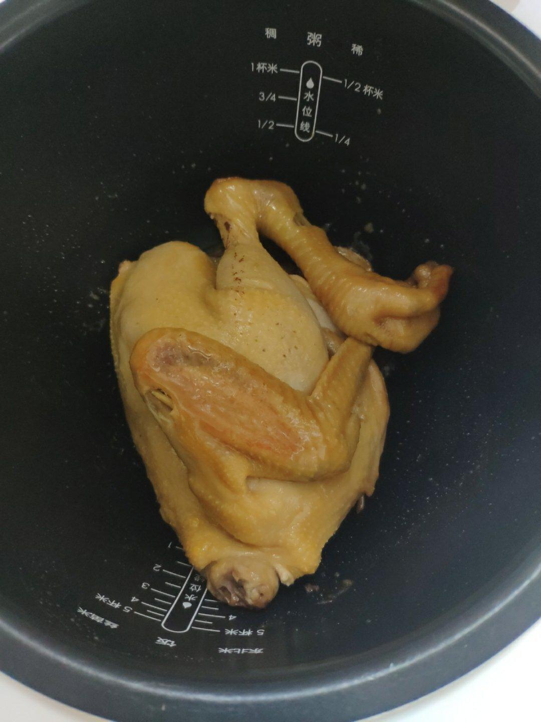 电饭煲版盐焗鸡