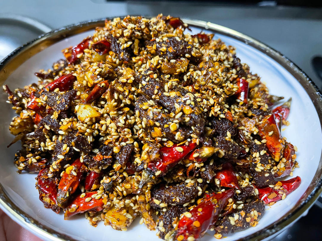 麻辣牛肉干