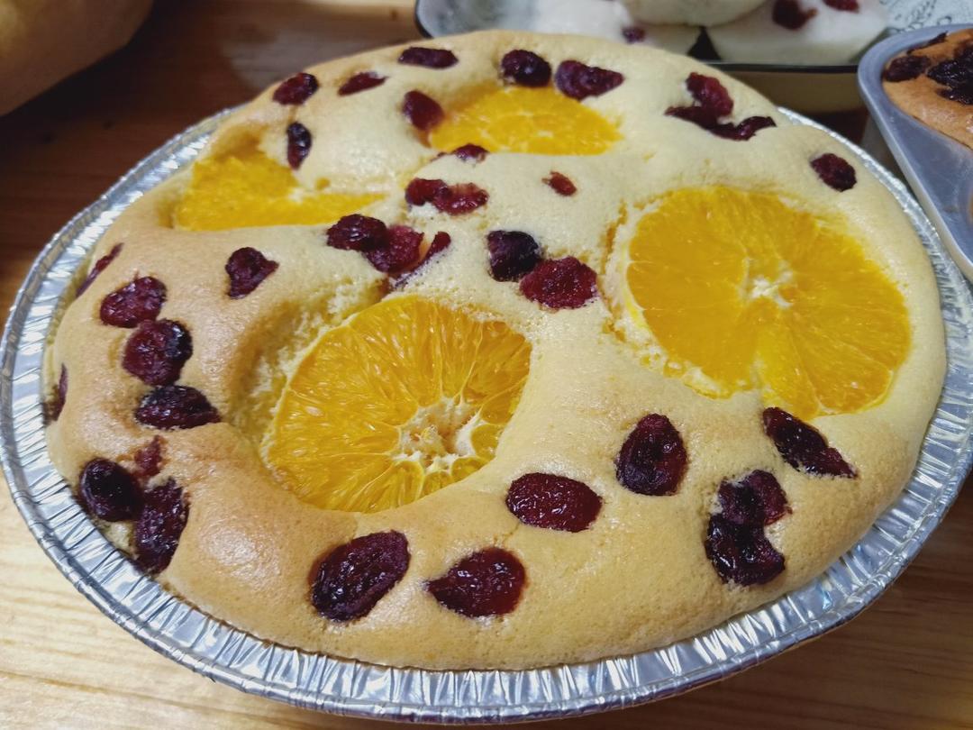 橙香古早蛋糕