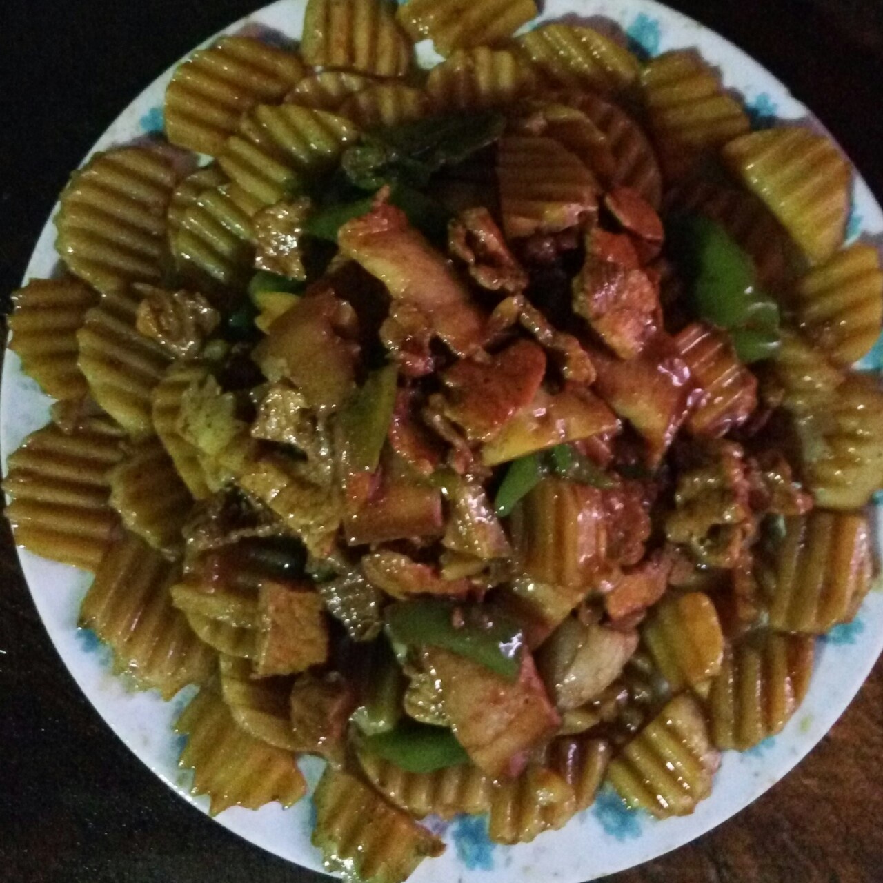 土豆片炒肉