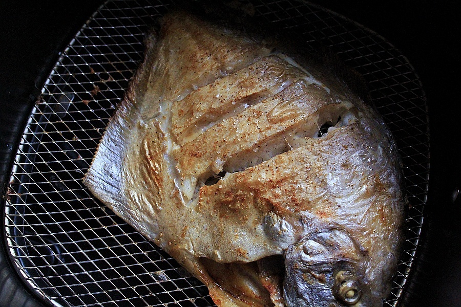 空气炸锅版烤鲳鱼的做法