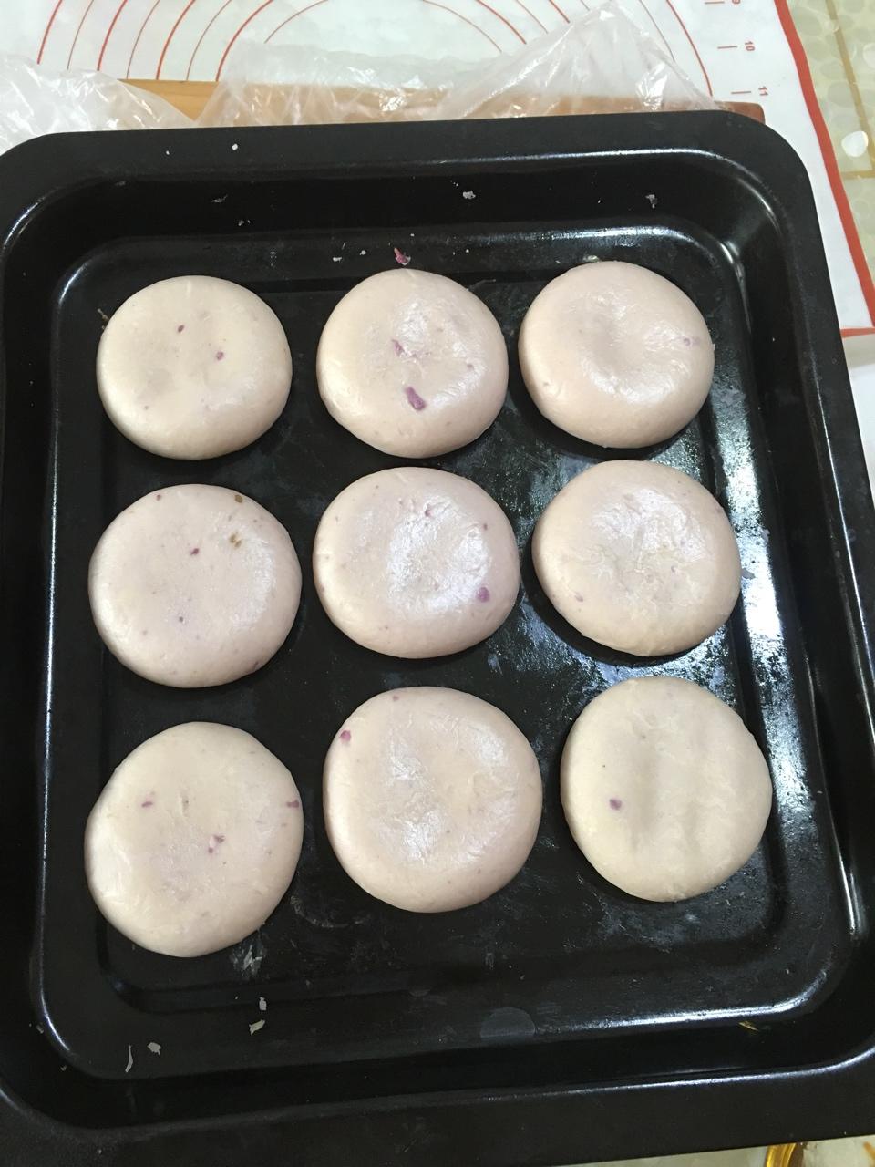 麻薯酥皮 (紫薯馅)