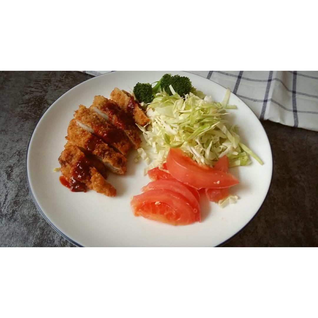 日式炸猪排（非油炸 揚げないとんかつ）