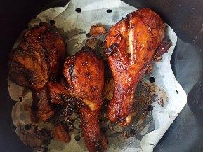 空气炸锅炸鸡腿的做法