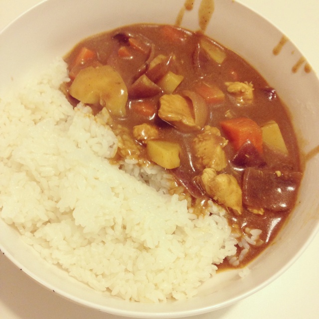 美味咖喱鸡饭