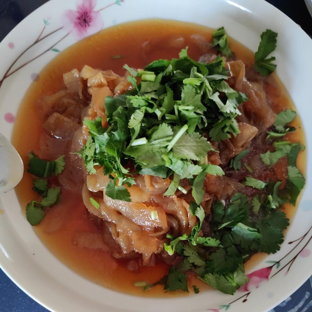 夏季开胃菜，凉拌海蜇头