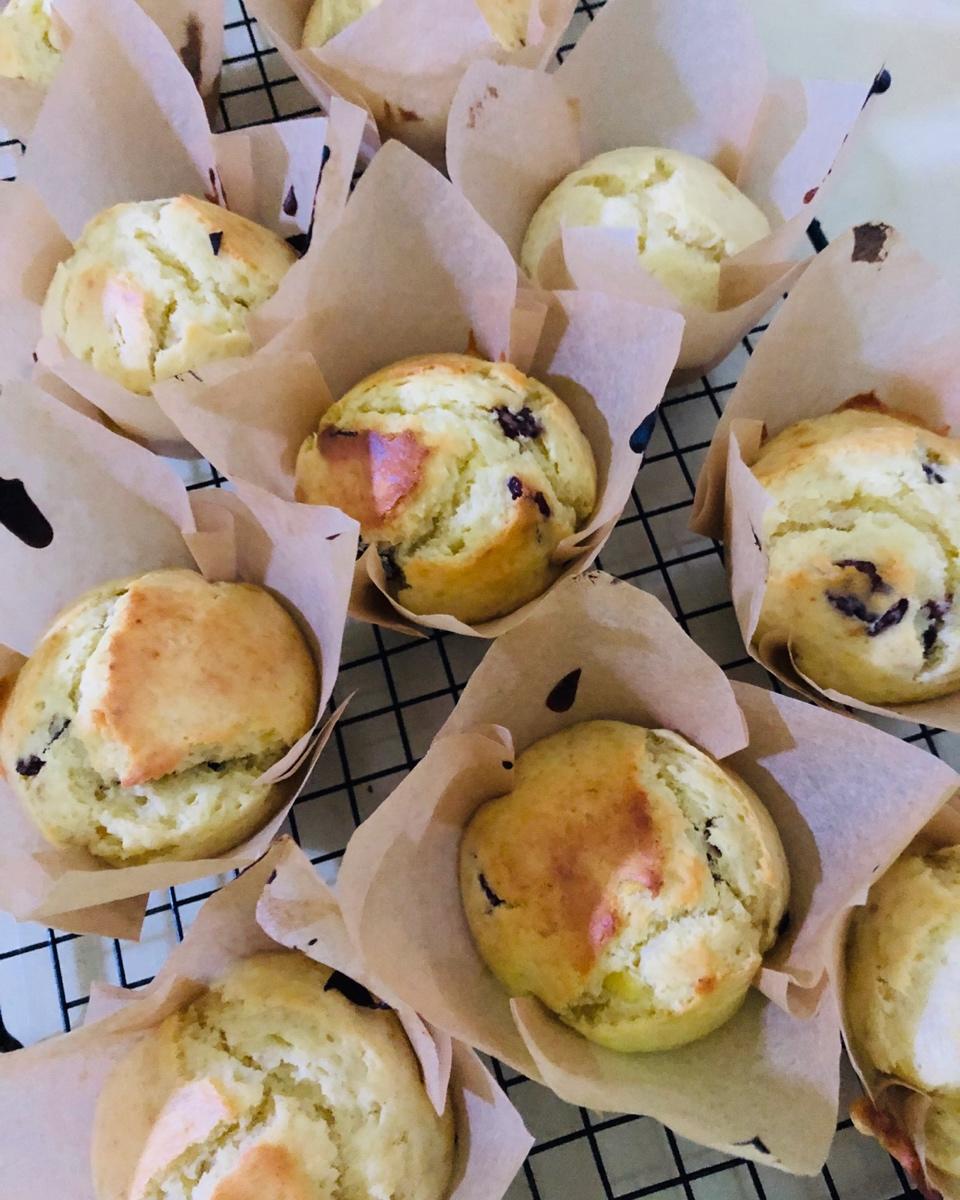 蔓越莓香蕉磅蛋糕～玉米油版