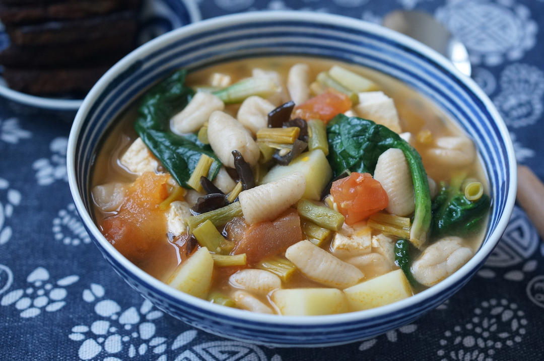 老陕烩麻食
