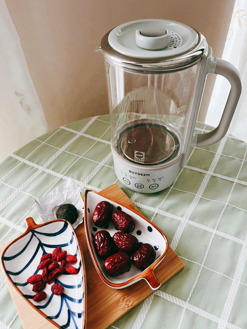 红枣普洱茶【5-6月北鼎养生壶食谱】