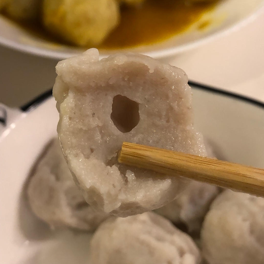 1⃣️自制鱼丸，不包馅，Ｑ弹爽滑，我们大福州的特产！